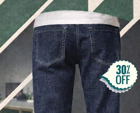 Sunday April 19, 2026. Men's Jean making workshop. Early bird discount 30% Off